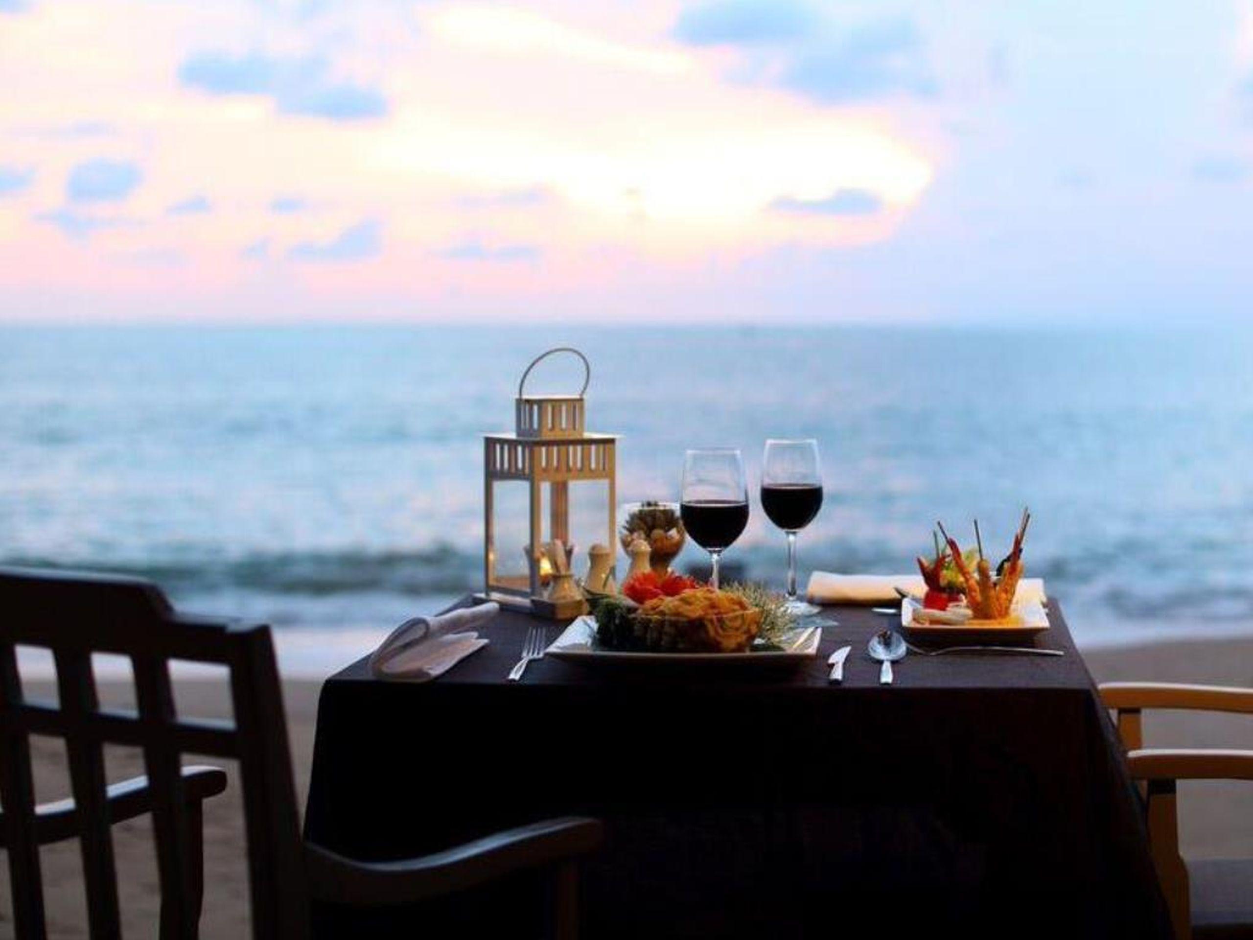 Moracea By Khao Lak Resort Exterior photo Sunset dinner at the beach
